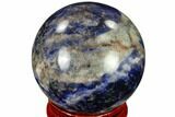 Polished Sodalite Sphere #116153-1